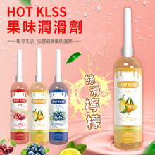 HOT KISS ‧ 絲滑檸檬 水溶性人體水果香味潤滑液 200...