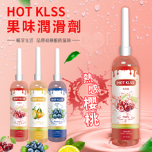 HOT KISS ‧ 熱感櫻桃 水溶性人體水果香味潤滑液 200...
