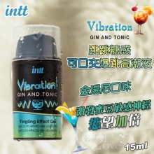 INTT．Vibration 跳跳糖感 可口交爆跳式快感增強液 15ml﹝金湯尼口味﹞