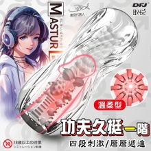 取悅 ‧ 功夫久挺一階~貫通訓練自慰器﹝溫柔型﹞四段刺激-層層遞進